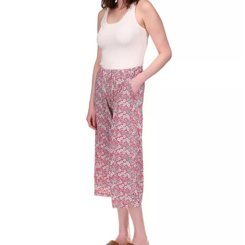 Michael kors floral lace up pants